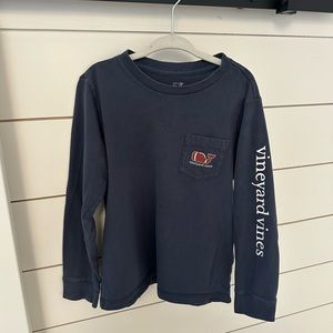 Vineyard Vines Long Sleeve Football Tee